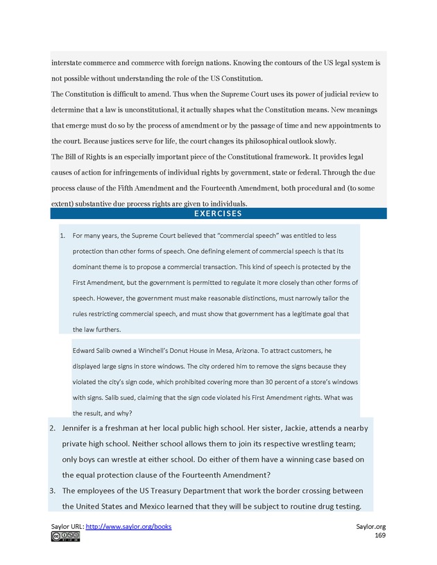 Business Law and the Legal Environment - Page 169